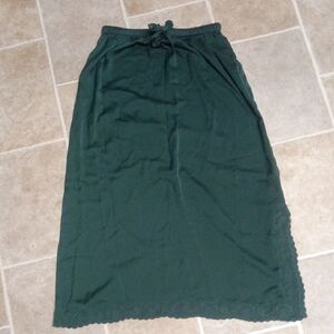 NWT Universal Thread Dark Green Maxi Skirt